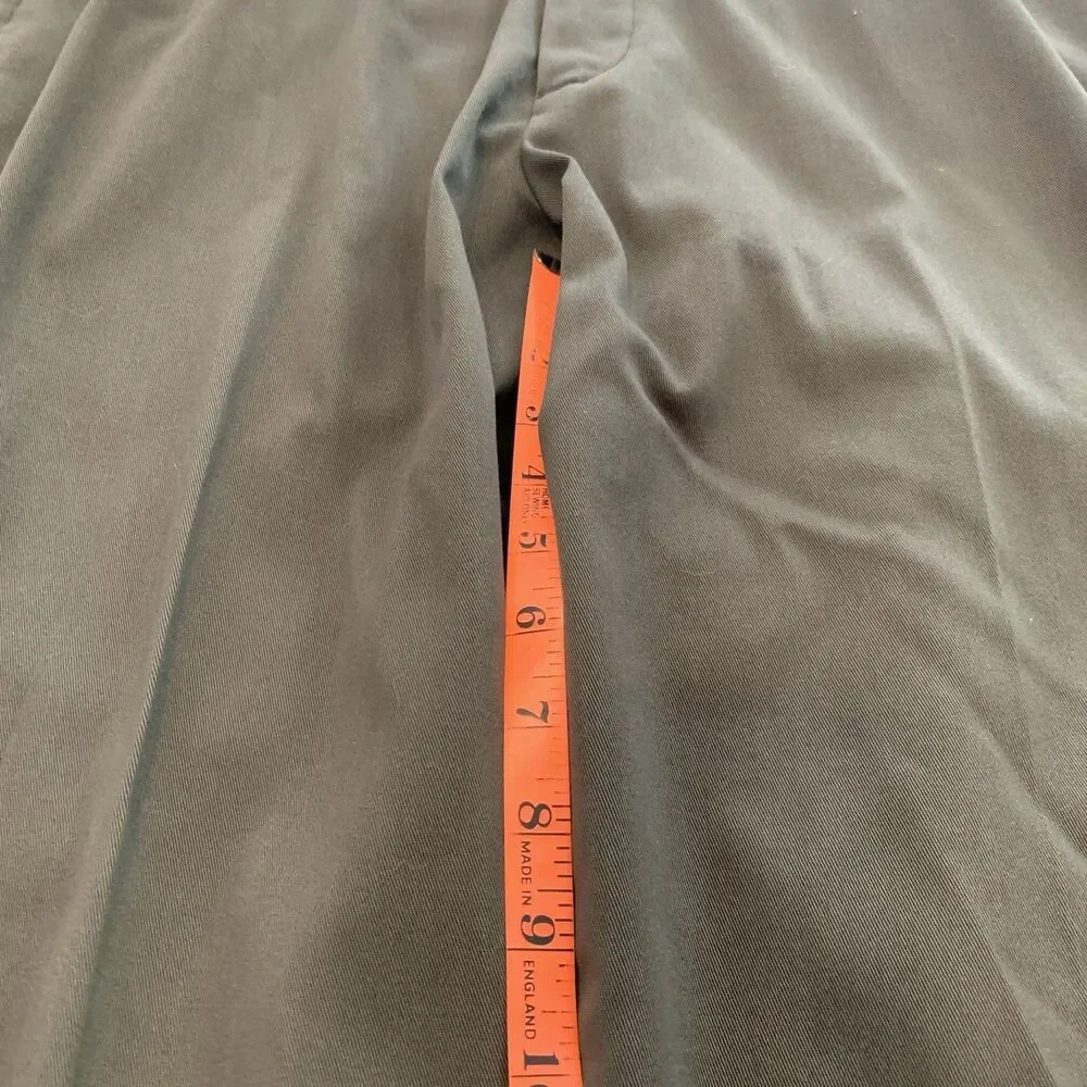 Dockers Pants Men 40x32 Dark Gray Straight Fit Business Casual Church Wedding